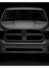 Raxiom Axial Series Smoked Lens Chrome Housing OEM Style Replacement Headlights w/ Single Bulb Ram 1500 | 2500 | 3500 w/ Factory Halogen Non-Projector Headlights 2009-2018                                     - R118019 - Image 10