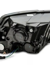 Raxiom Axial Series Smoked Lens Chrome Housing OEM Style Replacement Headlights w/ Dual Bulb Ram 1500 | 2500 | 3500 w/ Factory Halogen Non-Projector Headlights 2009-2018                                     - R118021 - Image 3