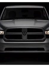 Raxiom Axial Series Smoked Lens Chrome Housing OEM Style Replacement Headlights w/ Dual Bulb Ram 1500 | 2500 | 3500 w/ Factory Halogen Non-Projector Headlights 2009-2018                                     - R118021 - Image 9