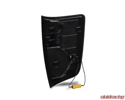 Raxiom Axial Series Smoked Lens Black Housing LED Tail Lights Ram 1500 | 2500 | 3500 w/ Factory Halogen Tail Lights 2009-2018 - R131283