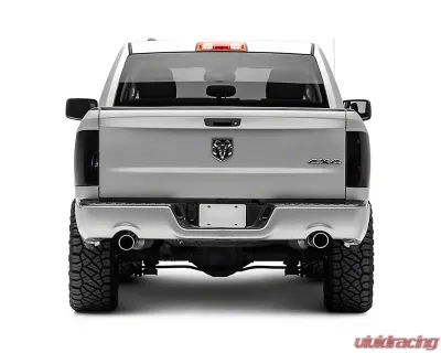 Raxiom Axial Series Smoked Lens Black Housing LED Tail Lights Ram 1500 | 2500 | 3500 w/ Factory Halogen Tail Lights 2009-2018 - R131283