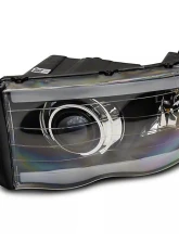 Raxiom Axial Series Clear Lens Black Housing LED Projector Headlights Dodge Ram 1500 | 2500 | 3500 2002-2005                                     - R131477 - Image 2
