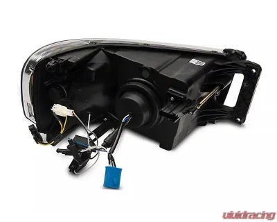Raxiom Axial Series Clear Lens Black Housing LED Projector Headlights Dodge Ram 1500 | 2500 | 3500 2002-2005 - R131477
