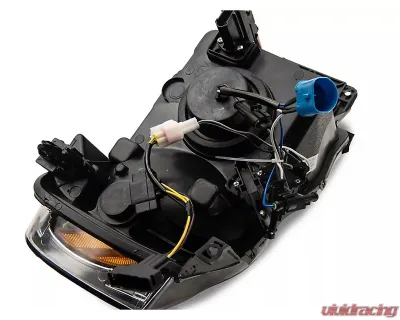 Raxiom Axial Series Clear Lens Black Housing LED Projector Headlights Dodge Ram 1500 | 2500 | 3500 2002-2005 - R131477