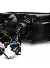 Raxiom Axial Series Clear Lens Black Housing LED Projector Headlights w/ Sequential LED Bar Dodge Ram 1500 | 2500 | 3500 2002-2005                                     - R131478 - Image 3