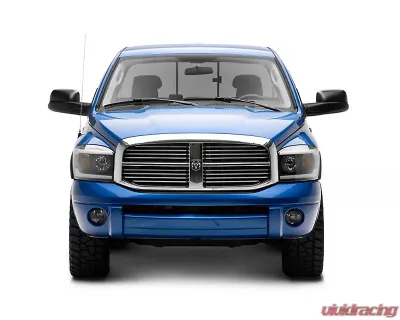 Raxiom Clear Lens Black Housing Axial Series Headlights w/ Sequential LED Bar Dodge Ram 1500 | 2500 | 3500 2006-2009 - R131480