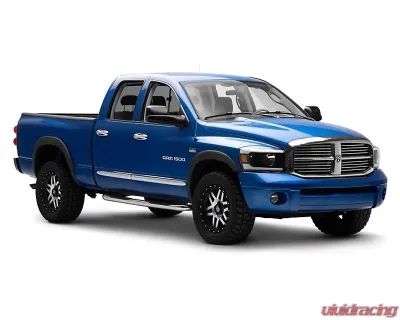 Raxiom Clear Lens Black Housing Axial Series Headlights w/ Sequential LED Bar Dodge Ram 1500 | 2500 | 3500 2006-2009 - R131480