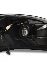 Raxiom Clear Lens Black Housing Axial Series Headlights w/ Sequential LED Bar Dodge Ram 1500 | 2500 | 3500 2006-2009                                     - R131480 - Image 3