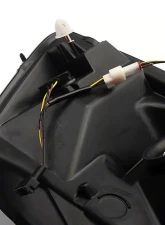 Raxiom Clear Lens Black Housing Axial Series Headlights w/ Sequential LED Bar Dodge Ram 1500 | 2500 | 3500 2006-2009                                     - R131480 - Image 4