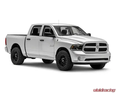 Raxiom Axial Series Clear Lens Black Housing Headlights w/ Sequential LED Bar Ram 1500 | 2500 | 3500 w/ Factory Halogen Non-Projector Headlights 2009-2018 - R131482