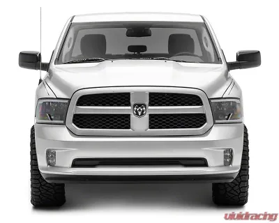 Raxiom Axial Series Clear Lens Black Housing Headlights w/ Sequential LED Bar Ram 1500 | 2500 | 3500 w/ Factory Halogen Non-Projector Headlights 2009-2018 - R131482