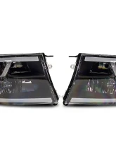Raxiom Axial Series Clear Lens Black Housing Headlights w/ Sequential LED Bar Ram 1500 | 2500 | 3500 w/ Factory Halogen Non-Projector Headlights 2009-2018                                     - R131482 - Image 12