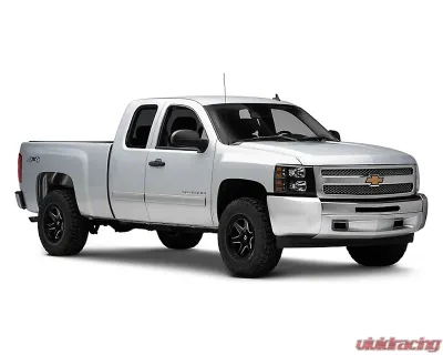 Raxiom Clear Lens Black Housing Euro Headlights Chevrolet Silverado 1500 2007-2013 - S112706