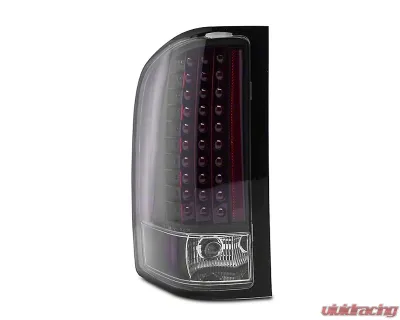 Raxiom Clear Lens Black Housing LED Tail Lights Chevrolet Silverado 1500 2007-2013 - S112716
