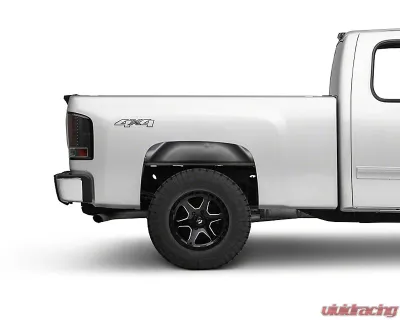 Raxiom Clear Lens Black Housing LED Tail Lights Chevrolet Silverado 1500 2007-2013 - S112716