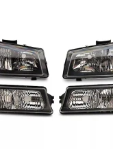 Raxiom Axial Series Clear Lens Chrome Housing OEM Style Replacement Headlights Chevrolet Sivlerado 1500 2003-2006                                     - S122320 - Image 4