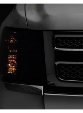 Raxiom Axial Series Smoked Lens Chrome Housing OEM Style Replacement Headlights Chevrolet Silverado 1500 | 2500 | 3500 2007-2014                                     - S122324 - Image 6