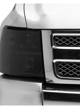 Raxiom Axial Series Smoked Lens Chrome Housing OEM Style Replacement Headlights Chevrolet Silverado 1500 | 2500 | 3500 2007-2014                                     - S122324 - Image 7