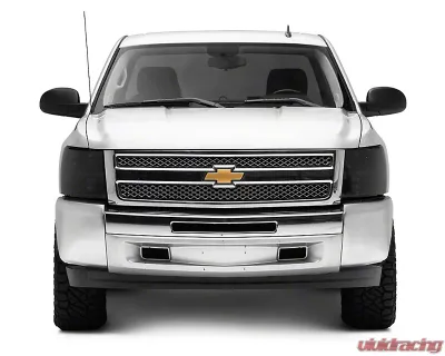 Raxiom Axial Series Smoked Lens Chrome Housing OEM Style Replacement Headlights Chevrolet Silverado 1500 | 2500 | 3500 2007-2014 - S122324