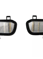 Raxiom Axial Series Clear Lens LED Mirror Lights Chevrolet Silverado 1500 | GMC Sierra 1500 2019-2023                                     - S136547 - Image 2