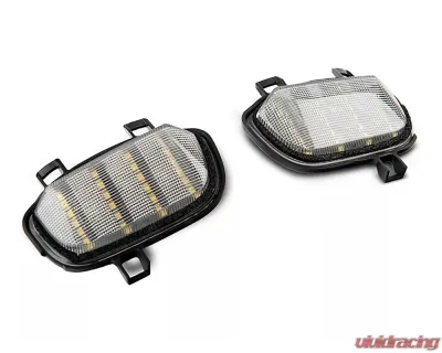 Raxiom Axial Series Clear Lens LED Mirror Lights Chevrolet Silverado 1500 | GMC Sierra 1500 2019-2023 - S136547