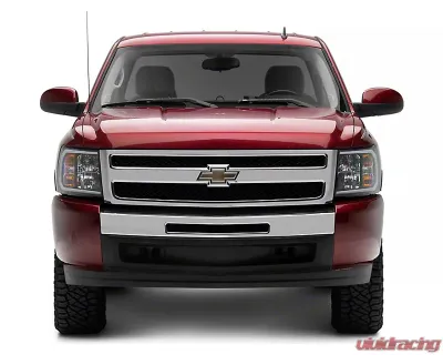 Raxiom Axial Series Clear Lens Black Housing Headlights w/ Sequential LED Bar Chevrolet Silverado 1500 2007-2013 - S138004