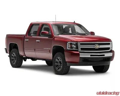 Raxiom Axial Series Clear Lens Black Housing Headlights w/ Sequential LED Bar Chevrolet Silverado 1500 2007-2013 - S138004