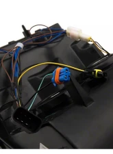 Raxiom Axial Series Clear Lens Black Housing Headlights w/ Sequential LED Bar Chevrolet Silverado 1500 2007-2013                                     - S138004 - Image 4