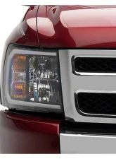 Raxiom Axial Series Clear Lens Black Housing Headlights w/ Sequential LED Bar Chevrolet Silverado 1500 2007-2013                                     - S138004 - Image 9