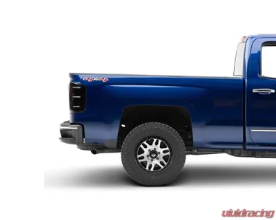 Raxiom Axial Series Smoked Lens Black Housing LED Tail Lights Chevrolet Silverado 1500 2014-2018 - S151298