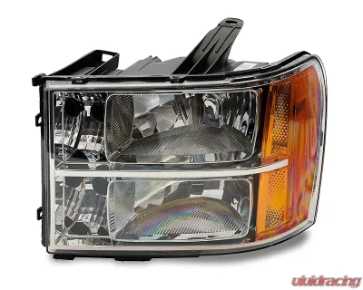 Raxiom Axial Series Clear Lens Chrome Housing OEM Style Replacement Headlights GMC Sierra 1500 | 2500 | 3500 2007-2014 - S518298