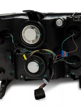 Raxiom Axial Series Clear Lens Chrome Housing OEM Style Replacement Headlights GMC Sierra 1500 | 2500 | 3500 2007-2014                                     - S518298 - Image 3