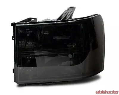 Raxiom Axial Series Smoked Lens Chrome Housing OEM Style Replacement Headlights GMC Sierra 1500 | 2500 | 3500 2007-2014 - S518299