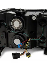 Raxiom Axial Series Smoked Lens Chrome Housing OEM Style Replacement Headlights GMC Sierra 1500 | 2500 | 3500 2007-2014                                     - S518299 - Image 3