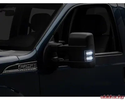 Raxiom Axial Series Clear Lens LED Switchback Side Mirror Marker Lamps Ford F-250 | F-350 Super Duty 2011-2016 - SD18246