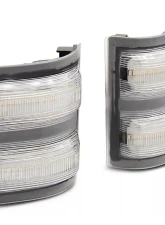 Raxiom Axial Series Clear Lens LED Switchback Side Mirror Marker Lamps Ford F-250 | F-350 Super Duty 2011-2016                                     - SD18246 - Image 9