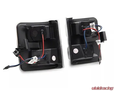 Raxiom Axial Series Clear Lens LED Sequential Switchback Side Mirror Marker Lamps Ford F-250 | F-350 Super Duty 2011-2016 - SD18247