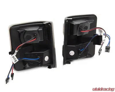 Raxiom Axial Series Smoked Lens LED Switchback Side Mirror Marker Lamps Ford F-250 | F-350 Super Duty 2011-2016 - SD18248