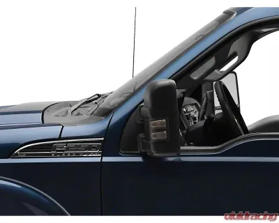 Raxiom Axial Series Smoked Lens LED Switchback Side Mirror Marker Lamps Ford F-250 | F-350 Super Duty 2011-2016 - SD18248