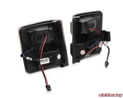 Raxiom Axial Series Smoked Lens LED Sequential Switchback Side Mirror Marker Lamps Ford F-250 | F-350 Super Duty 2011-2016 - SD18249