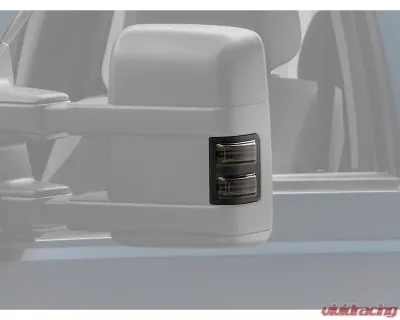 Raxiom Axial Series Smoked Lens LED Sequential Switchback Side Mirror Marker Lamps Ford F-250 | F-350 Super Duty 2011-2016 - SD18249