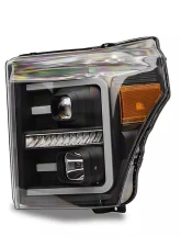Raxiom Clear Lens Black Housing LED Projector Headlights w/ Switchback Turn Signals Ford F-250 | F-350 Super Duty 2011-2016                                     - SD3620 - Image 2