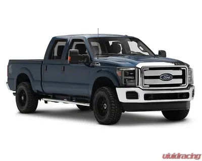 Raxiom Clear Lens Black Housing LED Projector Headlights w/ Switchback Turn Signals Ford F-250 | F-350 Super Duty 2011-2016 - SD3620