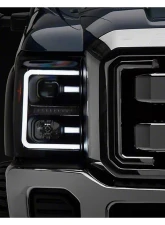 Raxiom Clear Lens Black Housing LED Projector Headlights w/ Switchback Turn Signals Ford F-250 | F-350 Super Duty 2011-2016                                     - SD3620 - Image 7