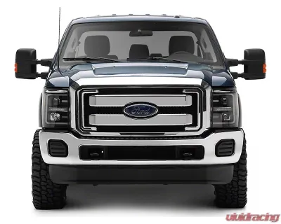 Raxiom Clear Lens Black Housing LED Projector Headlights w/ Switchback Turn Signals Ford F-250 | F-350 Super Duty 2011-2016 - SD3620