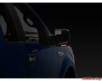 Raxiom Axial Series Smoked Lens Side Mirror LED Turn Signal Lights Ford F-150 2004-2014 - T542597