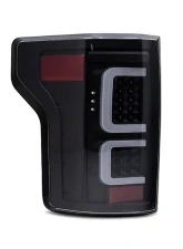 Raxiom Clear Lens Black Housing G3 LED Tail Lights Ford F-150 w/ Factory Halogen Non-BLIS Tail Lights 2015-2017 T542836                                     - T542836 - Image 2