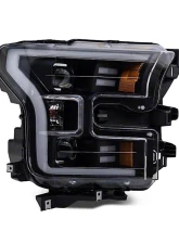 Raxiom Clear Lens Black Housing G3 Projector Headlights w/ LED Accent Ford F-150 w/ Factory Halogen Headlights 2015-2017                                     - T542837 - Image 2