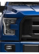 Raxiom Clear Lens Black Housing G3 Projector Headlights w/ LED Accent Ford F-150 w/ Factory Halogen Headlights 2015-2017                                     - T542837 - Image 9