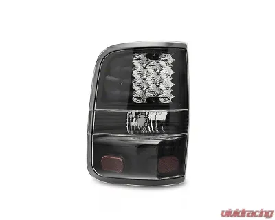Raxiom Clear Lens Black Housing LED Tail Lights Ford F-150 Styleside 2004-2008 - T542840